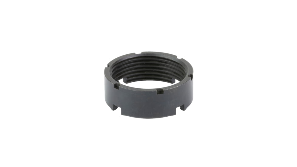 Sons of Liberty Gun Works Castle Nut, Class 3A Threads, Matte Finish, Black