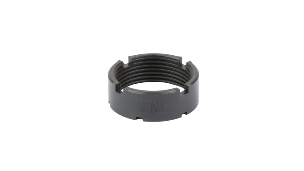 Sons of Liberty Gun Works Castle Nut, Class 3A Threads, Matte Finish, Black