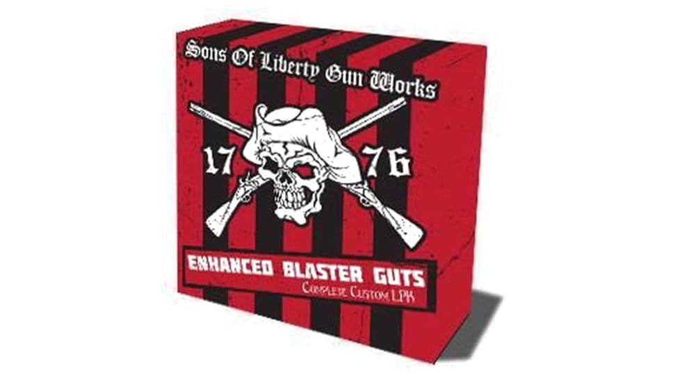 Sons of Liberty Gun Works Enhanced Blaster Guts SSA, MOE Grip, Quick Ambi Safety Q Lever Right Hand, EBG-SSA-MOE-QAS