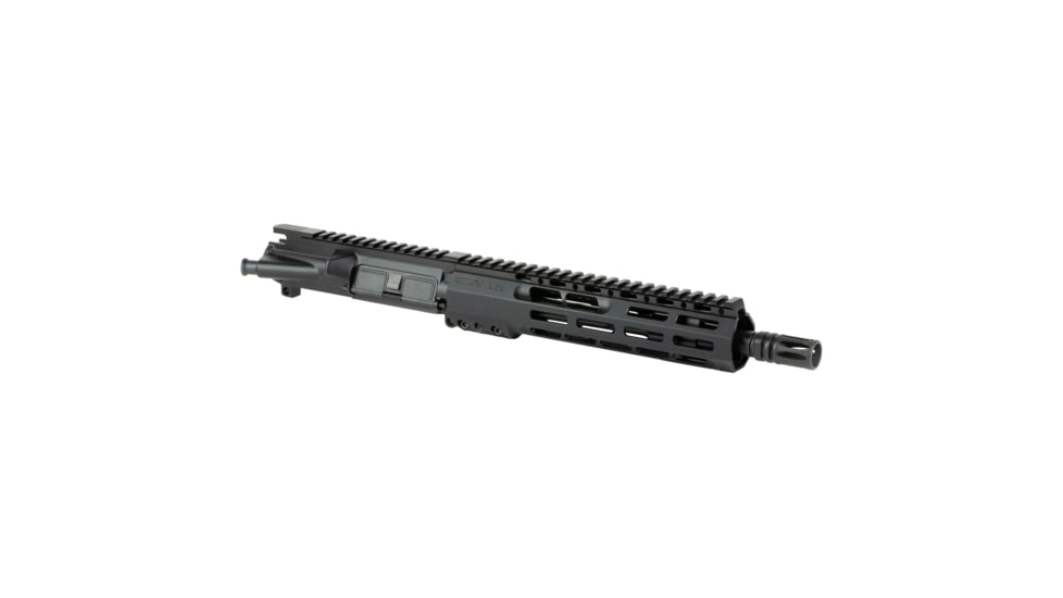 Sons of Liberty Gun Works Half Complete Upper Receiver, M4-89, 5.56mm, 10.5in, 9.5in, Combat Barrel, M89 Rail, A2 Flash Hider, No BCG or CH, Black, M489UPPER-10.5-556