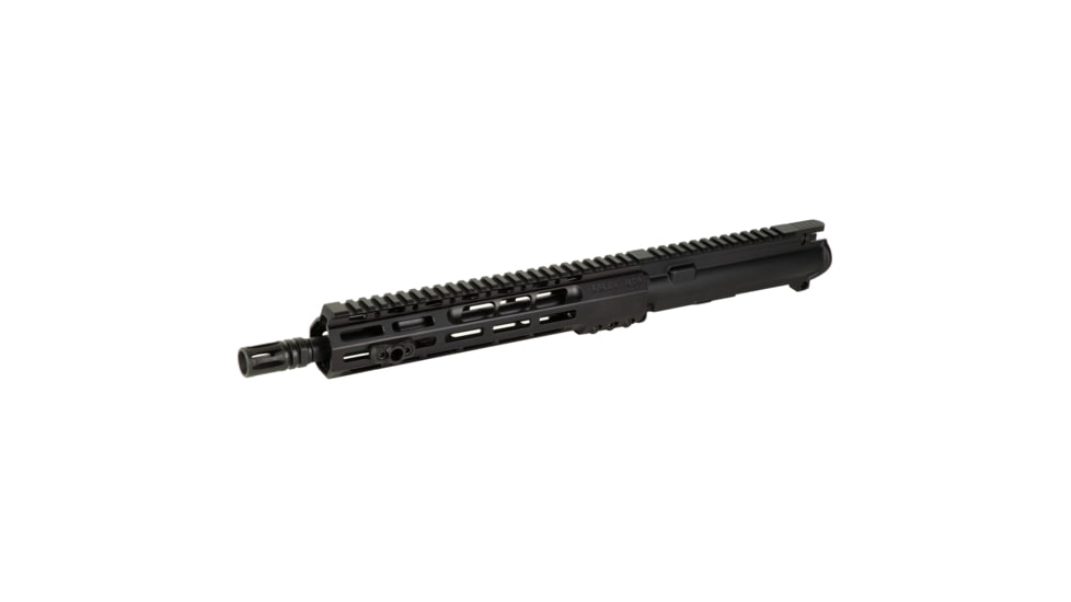 Sons of Liberty Gun Works Half Complete Upper Receiver, M4-89, 5.56mm, 11.5in, 10.5in, Combat Barrel, M89 Rail, A2 Flash Hider, No BCG or CH, Black, M489UPPER-11.5-556