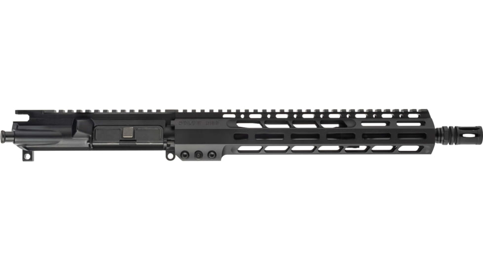 Sons of Liberty Gun Works Half Complete Upper Receiver, M4-89, 5.56mm, 12.5in, 11.5in, Combat Barrel, M89 Rail, A2 Flash Hider, No BCG or CH, Black, M489UPPER-12.5-556