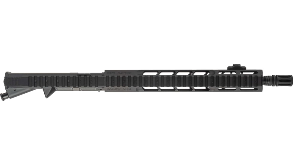 Sons of Liberty Gun Works Half Complete Upper Receiver, M4-89, 5.56mm, 12.5in, 11.5in, Combat Barrel, M89 Rail, A2 Flash Hider, No BCG or CH, Black, M489UPPER-12.5-556