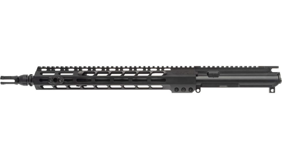 Sons of Liberty Gun Works Half Complete Upper Receiver, M4-89, 5.56mm, 14.5in, 13.75in, Combat Barrel, M89 Rail, P/W NOX9 Flash Hider, No BCG or CH, Black, M489UPPER-14.5-556