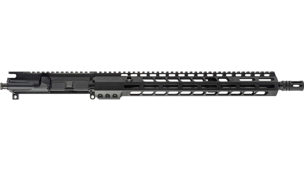 Sons of Liberty Gun Works Half Complete Upper Receiver, M4-89, 5.56mm, 16in, 15in, Combat Barrel, M89 Rail, A2 Flash Hider, No BCG or CH, Black, M489UPPER-16-556