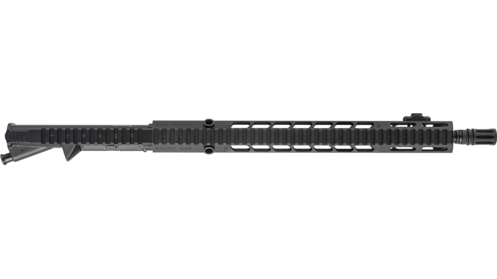 Sons of Liberty Gun Works Half Complete Upper Receiver, M4-89, 5.56mm, 16in, 15in, Combat Barrel, M89 Rail, A2 Flash Hider, No BCG or CH, Black, M489UPPER-16-556