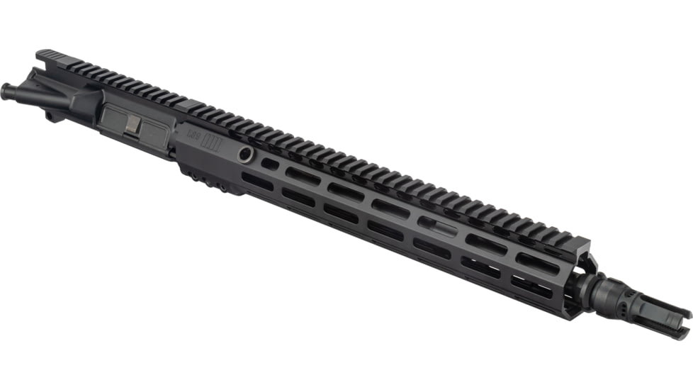Sons of Liberty Gun Works L89 Complete Upper Half, 14.5in, 5.56 Cold Hammer Forged Barrel, 13.75in, L89 Rail, P/W NOX9 Flash Hider, No BCG or CH, Black, M4L89UPPER-14.5-CHF-556