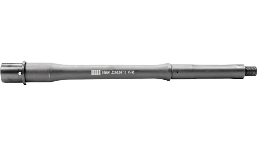 Sons of Liberty Gun Works AR-15 Liberty Fighting .223 Wylde Threaded AR Barrel, 11.5 inch, Medium, Carbine Length, 1-7 Twist, 1/2x28, Phosphate, Black, 115-LFB-556CL
