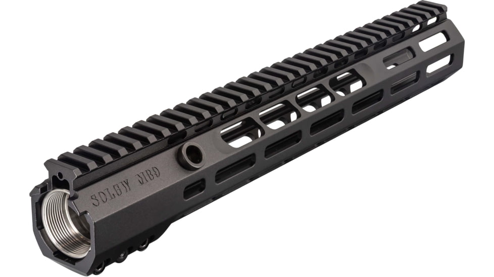Sons of Liberty Gun Works M89 Drive Lock Rail M-LOK, 13in, Includes Steel QD Socket, Black, M89-13