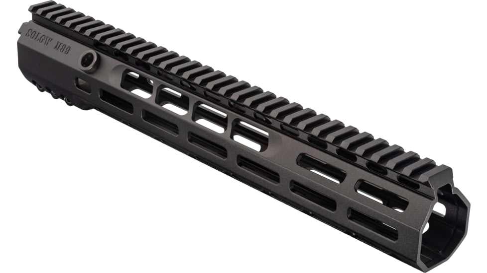 Sons of Liberty Gun Works M89 Drive Lock Rail M-LOK, 13in, Includes Steel QD Socket, Black, M89-13