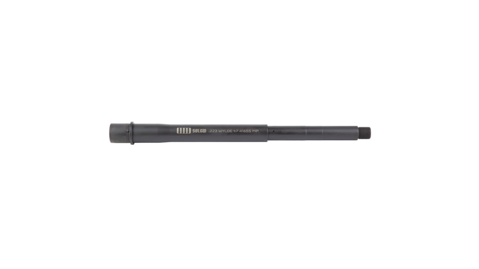 Sons of Liberty Gun Works SPR V2 AR-15 .223 Wylde Threaded AR Barrel, 12.5 inch, Sporter Contour Barrel, Carbine Length, 1-7 Twist, 5/8x24, QPQ, Black, 12.5PRECISION-SPR-223