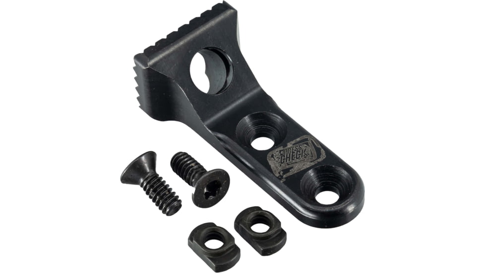 Sons of Liberty Gun Works Presscheck Steel M-LOK QD Barricade Stop, Black, Black, SOLGWBARRICADE-BLK
