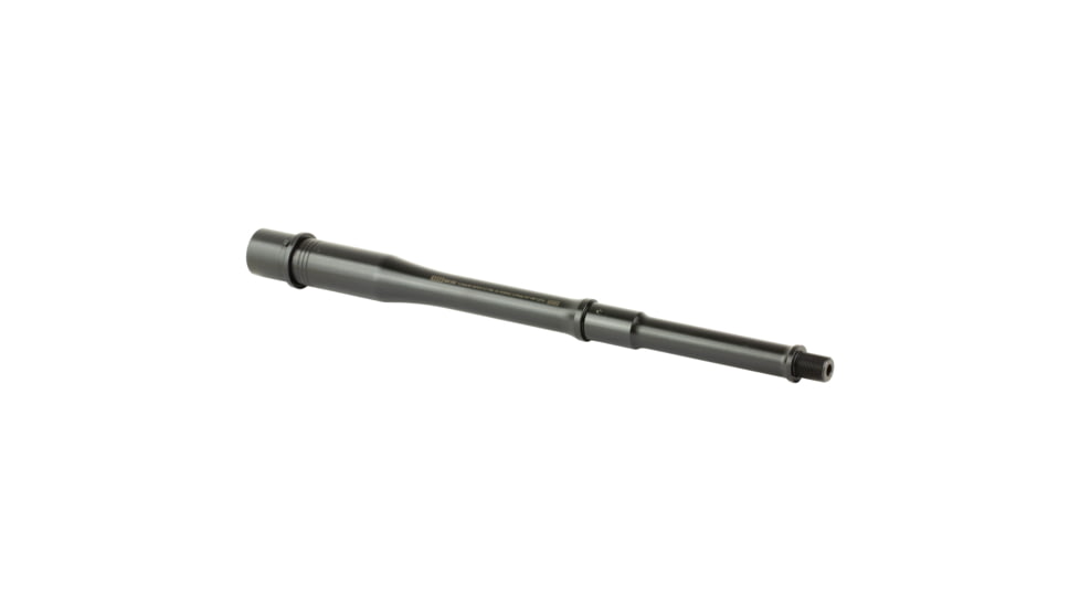 Sons of Liberty Gun Works Threaded Barrel, 5.56 Chamber, 12.5in, Combat V2 Profile, Carbine Gas, 1/2x28, 1-7 Twist, QPQ, Black, 12.5COMBATV2-CHF-556