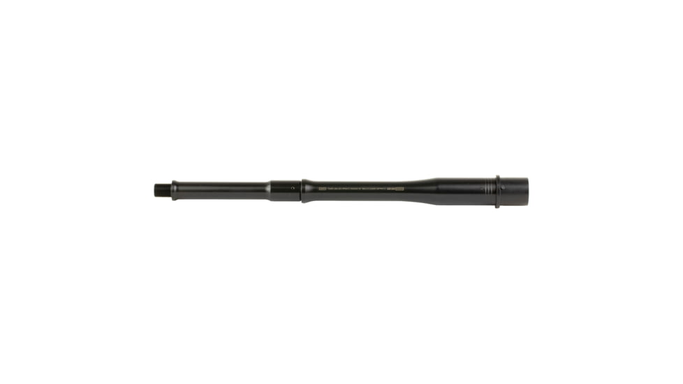 Sons of Liberty Gun Works Threaded Barrel, 5.56 Chamber, 12.5in, Combat V2 Profile, Carbine Gas, 1/2x28, 1-7 Twist, QPQ, Black, 12.5COMBATV2-CHF-556