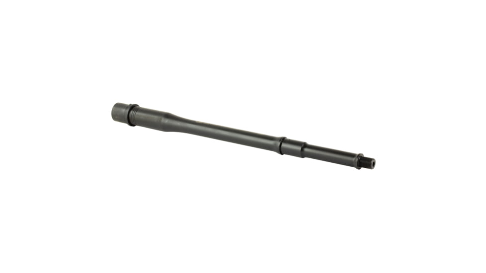 Sons of Liberty Gun Works Threaded Barrel, 5.56 Chamber, 13.7in, Combat V2 Profile, Mid Gas, 1/2x28, 1-7 Twist, QPQ, Black, 13.7COMBATV2-CHF-556