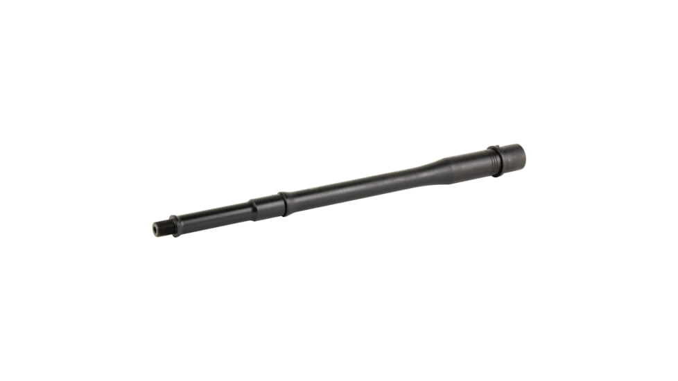 Sons of Liberty Gun Works Threaded Barrel, 5.56 Chamber, 13.7in, Combat V2 Profile, Mid Gas, 1/2x28, 1-7 Twist, QPQ, Black, 13.7COMBATV2-CHF-556
