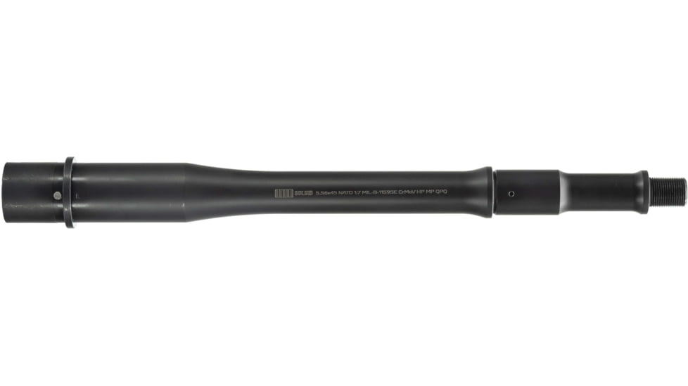 Sons of Liberty Gun Works Threaded Barrel, 5.56mm, 10.5in, Combat V2 Profile, Carbine Gas, 1/2x28, 1-7 Twist, QPQ, Black, 10.5COMBATV2-556