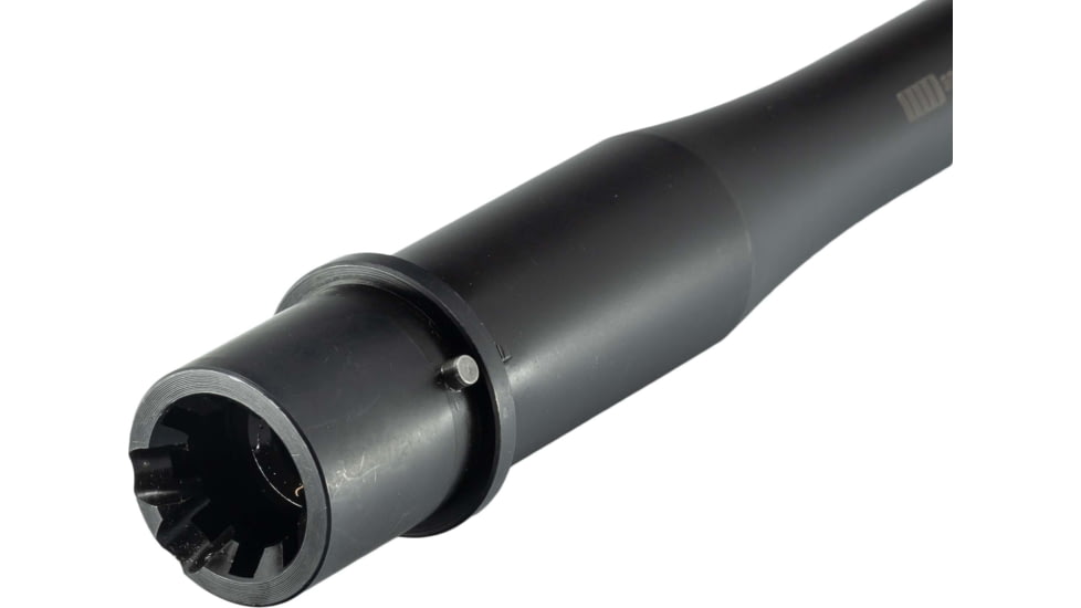 Sons of Liberty Gun Works Threaded Barrel, 5.56mm, 10.5in, Combat V2 Profile, Carbine Gas, 1/2x28, 1-7 Twist, QPQ, Black, 10.5COMBATV2-556