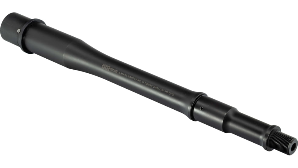 Sons of Liberty Gun Works Threaded Barrel, 5.56mm, 10.5in, Combat V2 Profile, Carbine Gas, 1/2x28, 1-7 Twist, QPQ, Black, 10.5COMBATV2-556