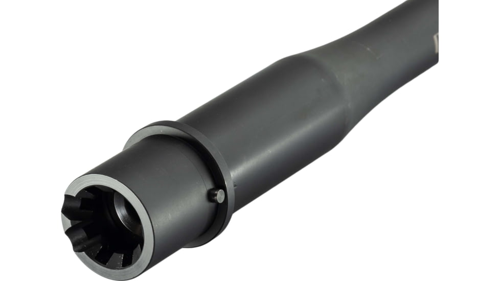 Sons of Liberty Gun Works Threaded Barrel, 5.56mm, 13.7in, Combat V2 Profile, Mid Gas, 1/2x28, 1-7 Twist, QPQ, Black, 13.7COMBATV2-556