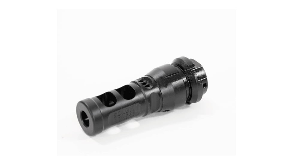 Sons of Liberty Gun Works Two Chamber Brake NOX, 5.56, w/ 9 Ports, Black, NOXB9-556