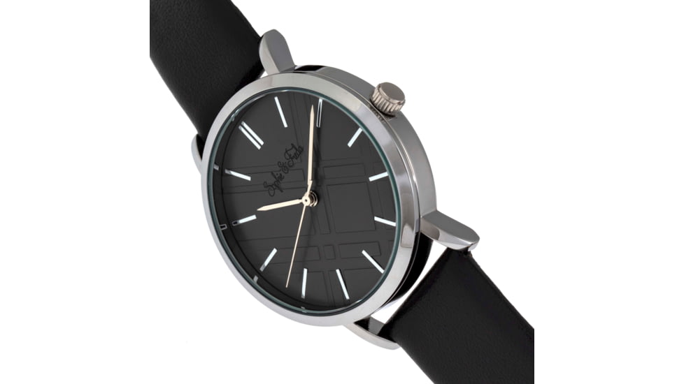 Sophie And Freda Budapest Leather-Band Watch, Black, One Size, SAFSF5002
