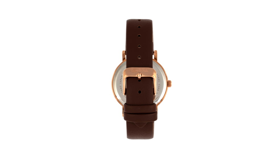 Sophie And Freda Budapest Leather Band Watches - Women's, Brown, One Size, SAFSF5004