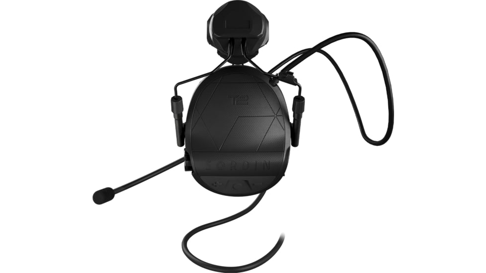 Sordin Supreme T2 CC Right Leather Memory Foam Headband, Black, 305004-10P