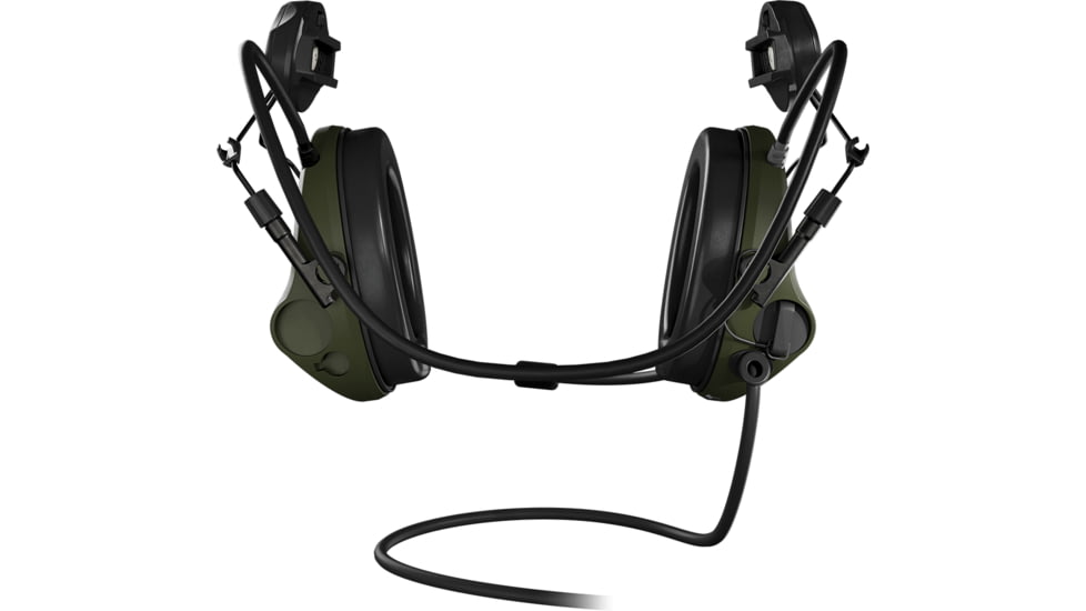 Sordin Supreme T2 CC Right Leather Memory Foam Headband, Green, 305006-10P