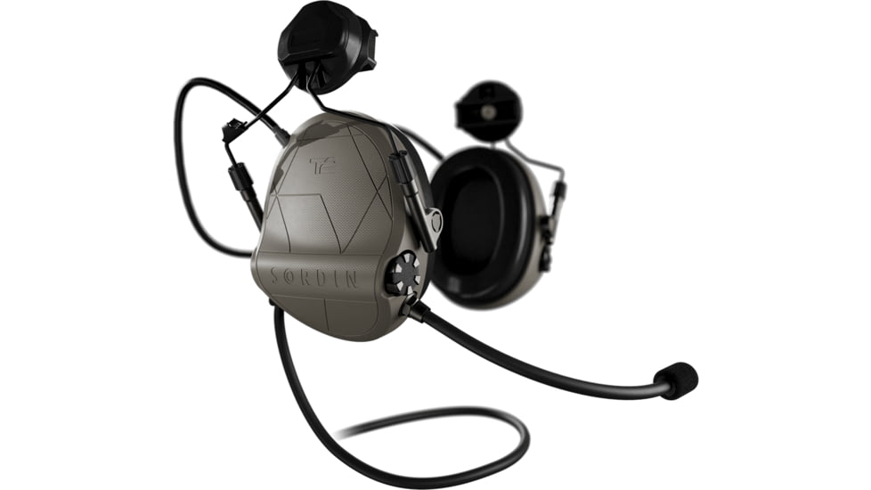 Sordin Supreme T2 CC Right Leather Memory Foam Headband, Tan, 305005-10P