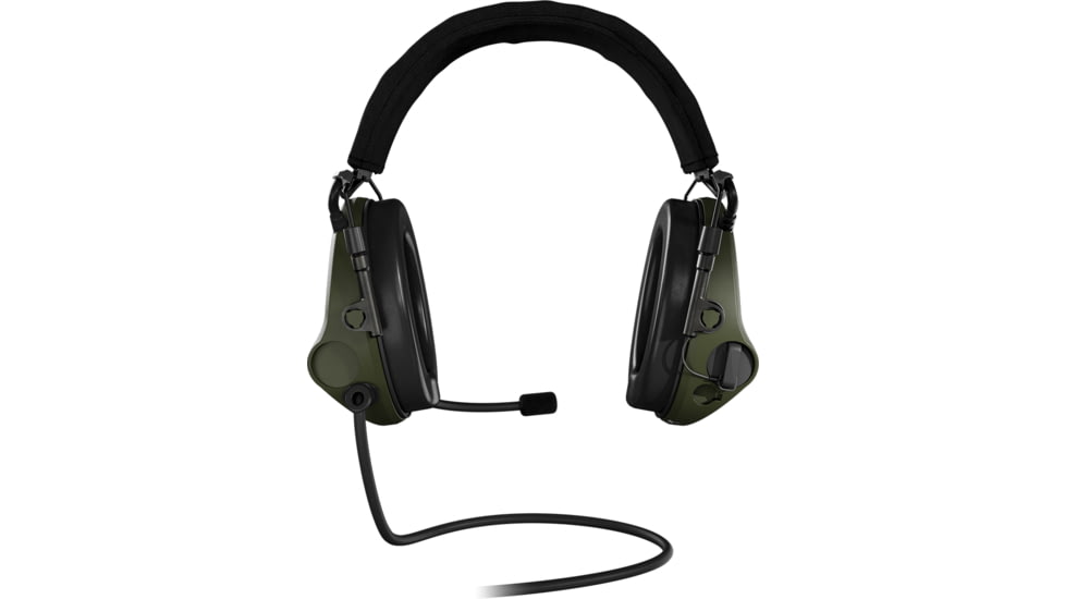 Sordin Supreme T2 CC Textile Memory Foam Headband, Green, 304006-12P