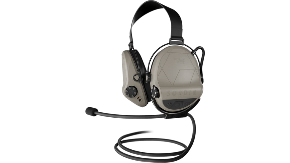 Sordin Supreme T2 Memory Foam Neckband, Tan, 303005-20P