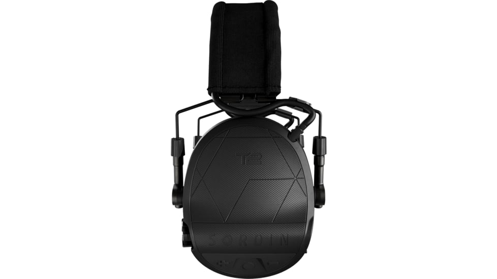 Sordin Supreme T2 Textile Memory Foam Headband, Black, 303004-12P