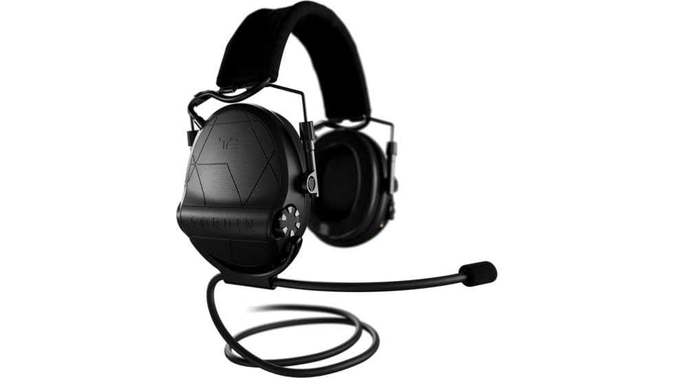 Sordin Supreme T2 Textile Memory Foam Headband, Black, 303004-12P