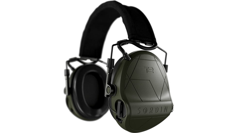 Sordin Supreme T2 Textile Memory Foam Headband, Green, 303006-12P