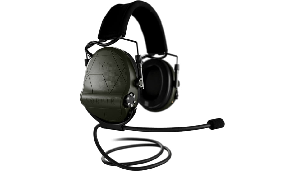 Sordin Supreme T2 Textile Memory Foam Headband, Green, 303006-12P