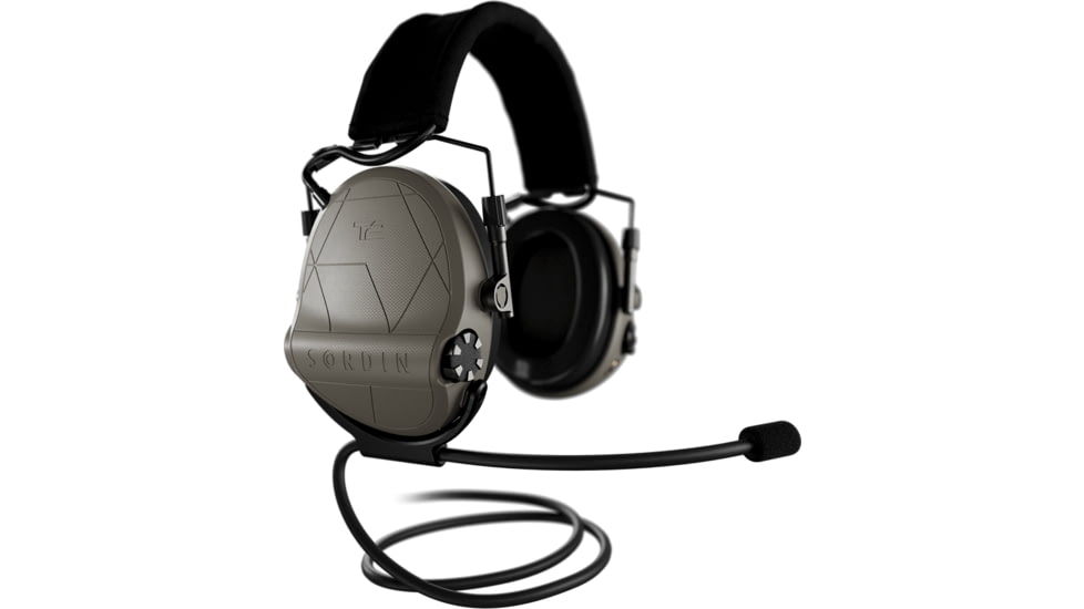 Sordin Supreme T2 Textile Memory Foam Headband, Tan, 303005-12P