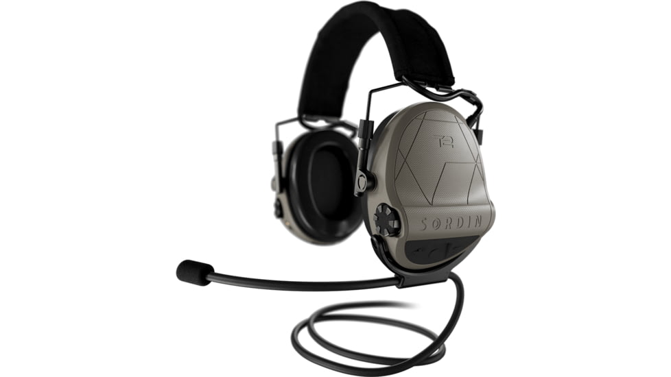 Sordin Supreme T2 Textile Memory Foam Headband, Tan, 303005-12P