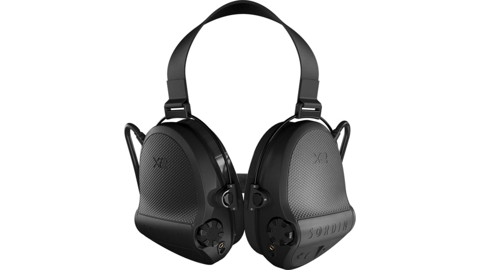 Sordin Supreme X2BT Memory Foam Neckband, Black, 302004-20P