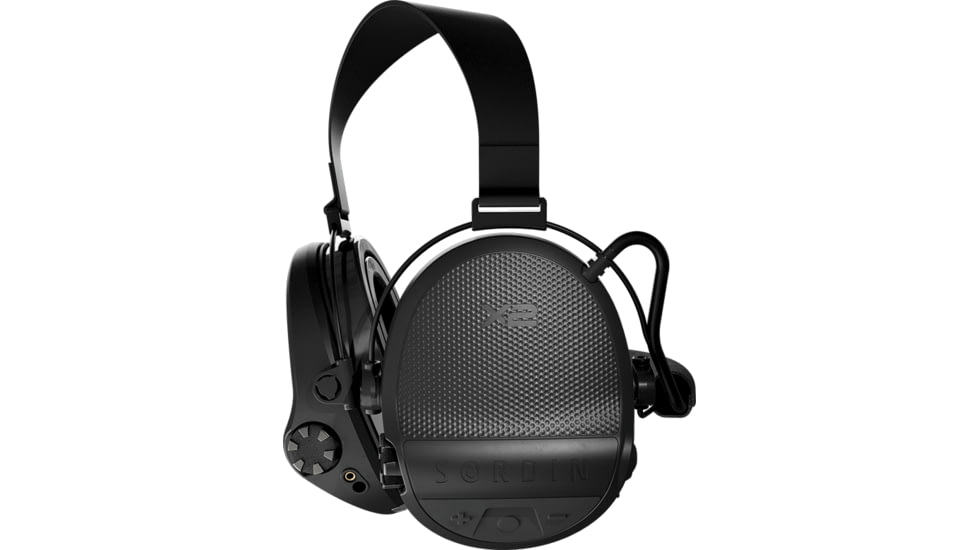 Sordin Supreme X2BT Memory Foam Neckband, Black, 302004-20P
