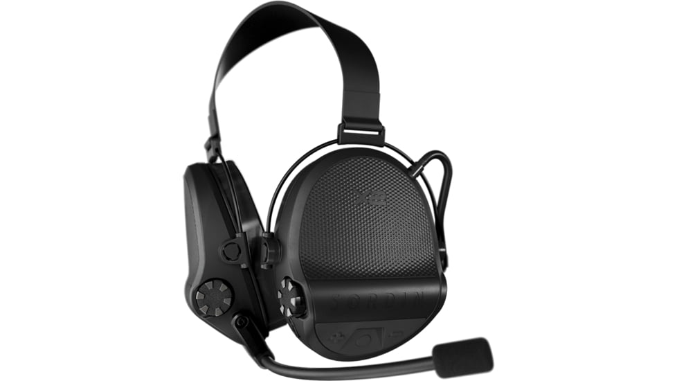 Sordin Supreme X2BT Memory Foam Neckband, Black, 302004-20P