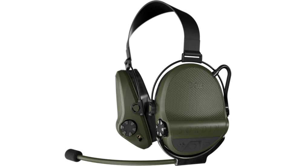 Sordin Supreme X2BT Memory Foam Neckband, Green, 302006-20P