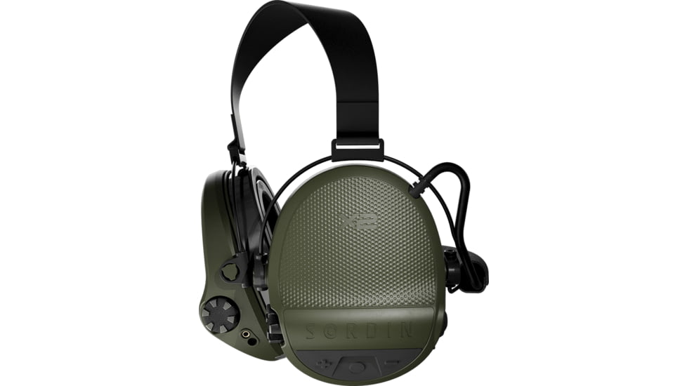 Sordin Supreme X2BT Memory Foam Neckband, Green, 302006-20P