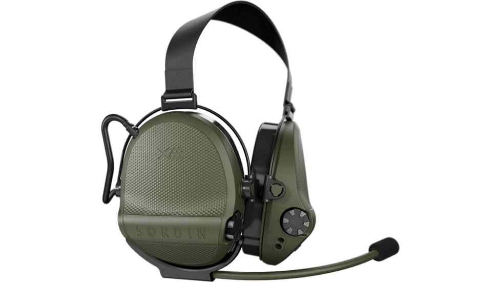 Sordin Supreme X2BT Memory Foam Neckband, Green, 302006-20P