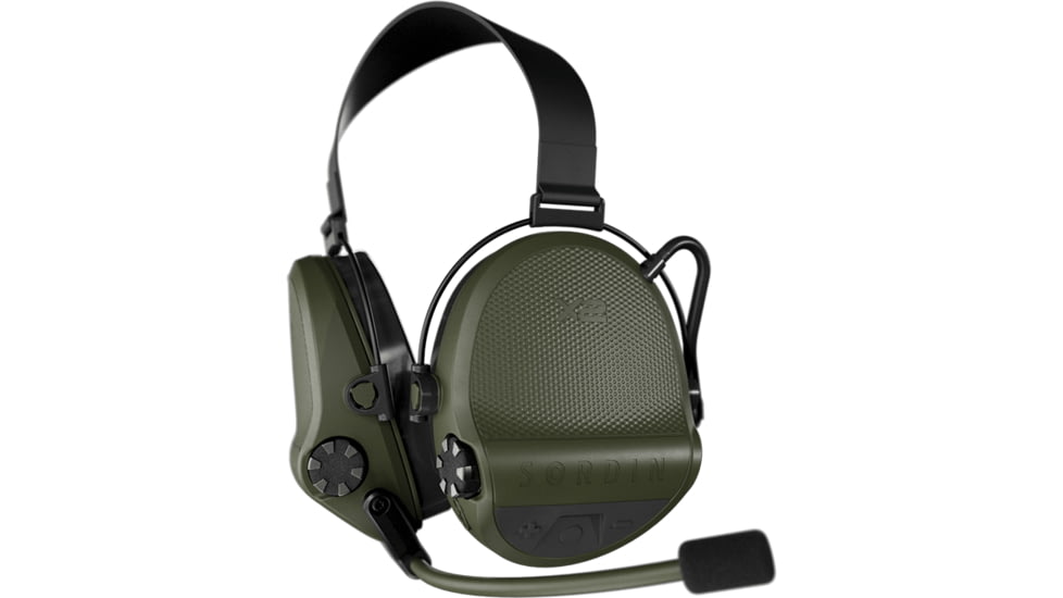 Sordin Supreme X2BT Memory Foam Neckband, Green, 302006-20P