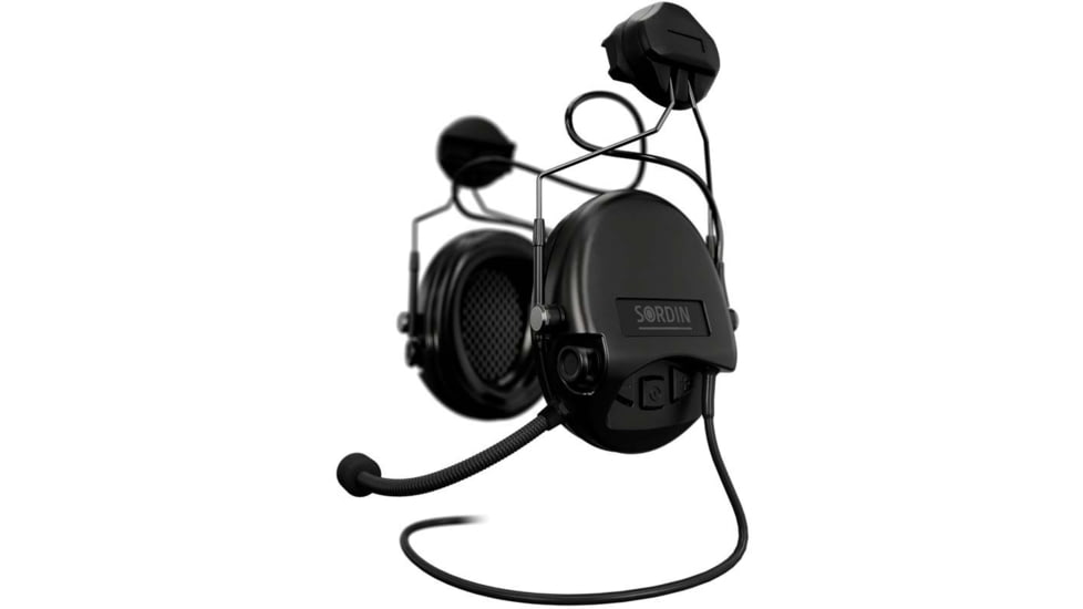 Sordin Supreme MIL CC Headset, ARC, Black Cups, 510985