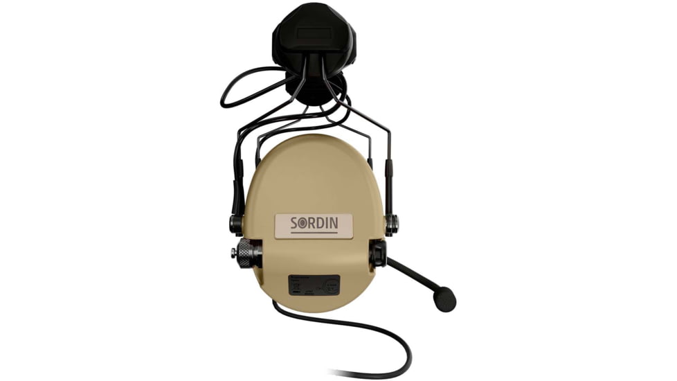 Sordin Supreme MIL CC Headset, Beige Cups, 510096