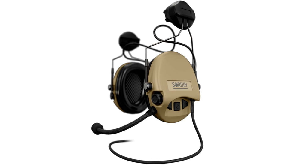 Sordin Supreme MIL CC Headset, Beige Cups, 510096