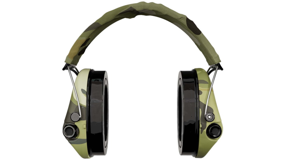 Sordin Supreme PRO-X LED Headset, Camo Headband, Camo Cups, 500412