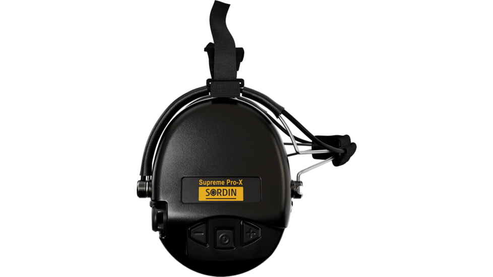 Sordin Supreme PRO-X Neckband, Foam Cushions, Black, 500415